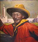 Famous Cowboy Paintings - Cowboy